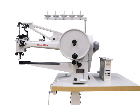 Heavy duty cylinder bed leather sewing machine