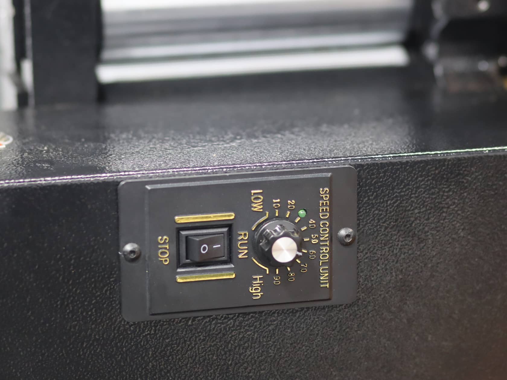 motorized leather splitting machine