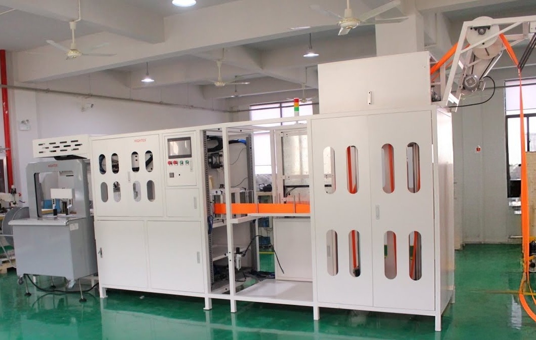 Fully Automatic Heavy-Duty Webbing Cutting, Measuring, Winding, and Bundling Machine