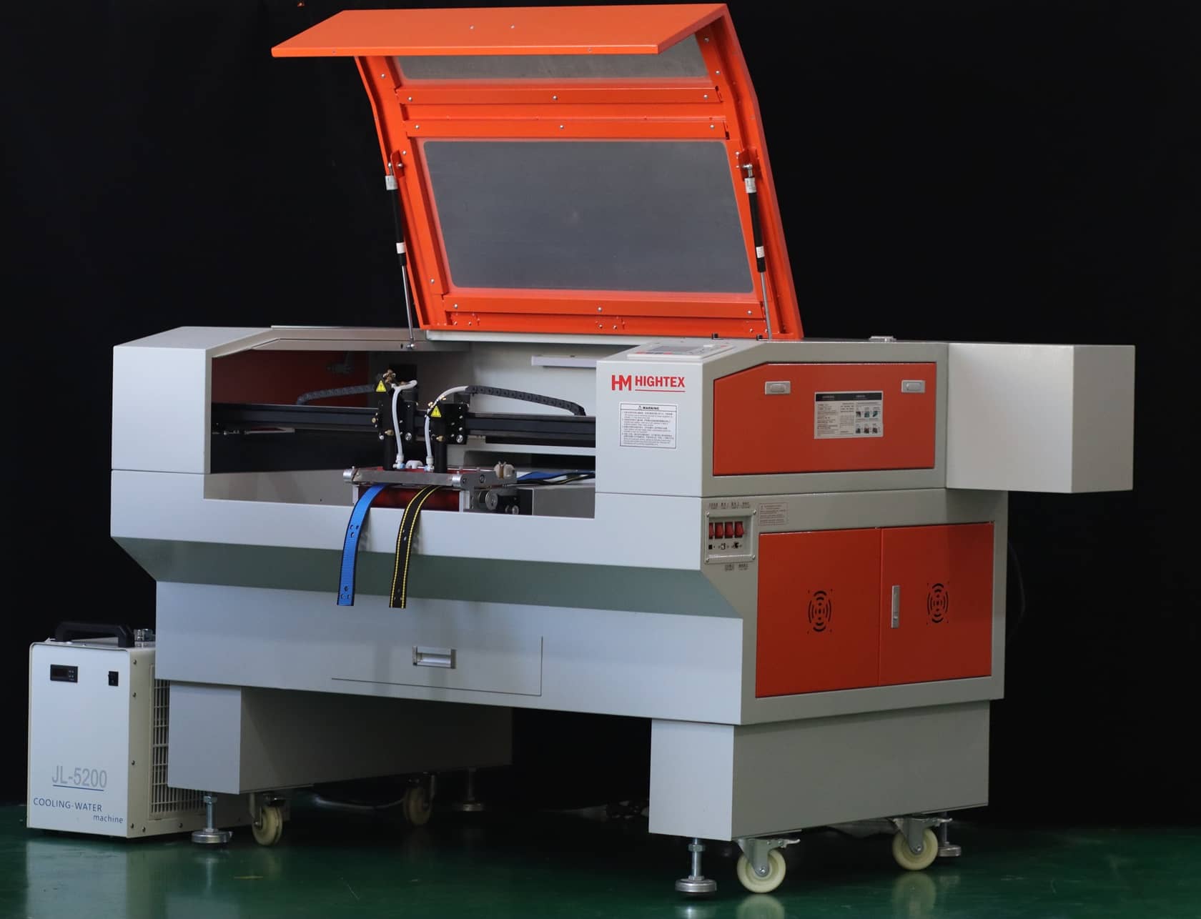 Programmable Webbing Laser Cutting & Hole Punching Machine