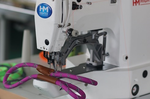 Dog collars and leashes sewing machine