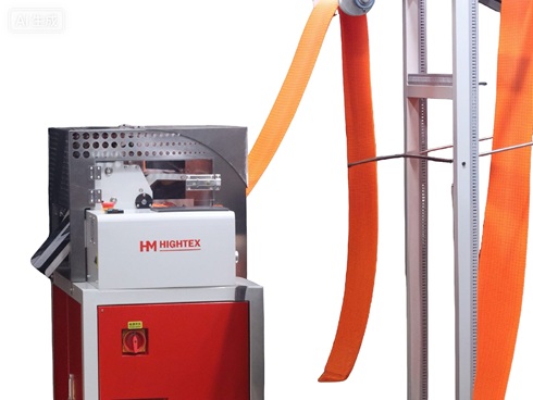 Heavy duty automatic webbing cutting machine